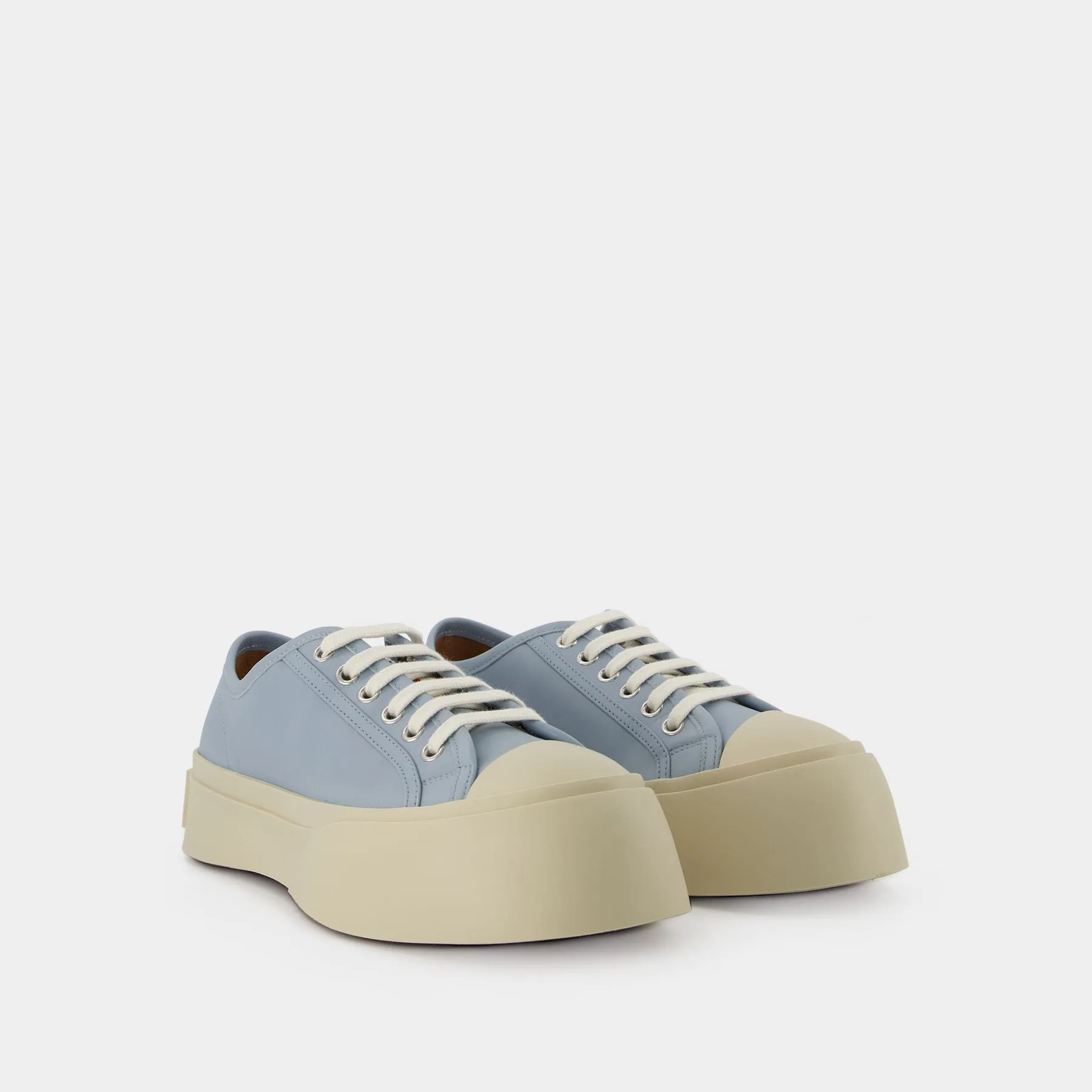 Marni  Laced Up Pablo Sneakers - Marni - Aquanavy - Leather