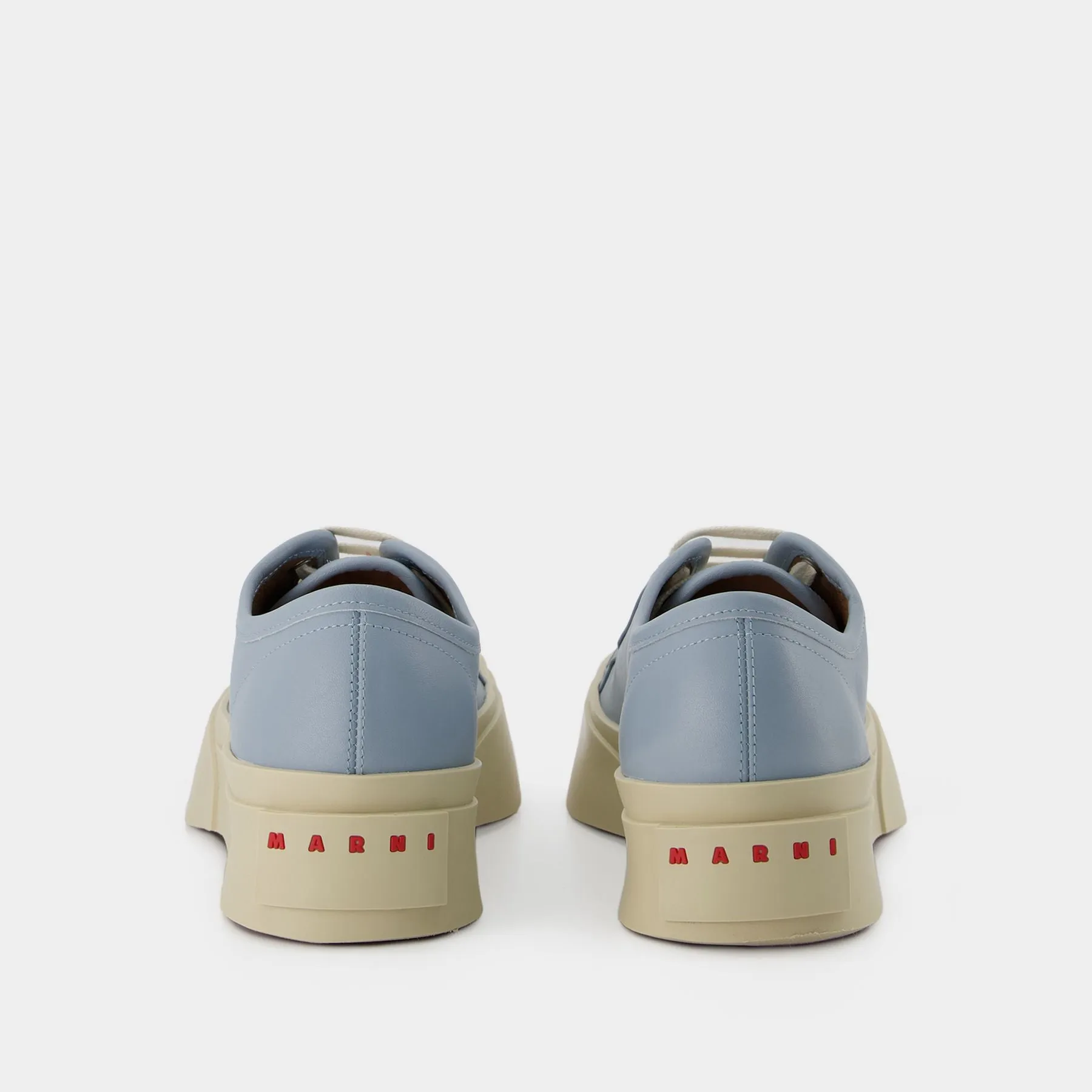 Marni  Laced Up Pablo Sneakers - Marni - Aquanavy - Leather