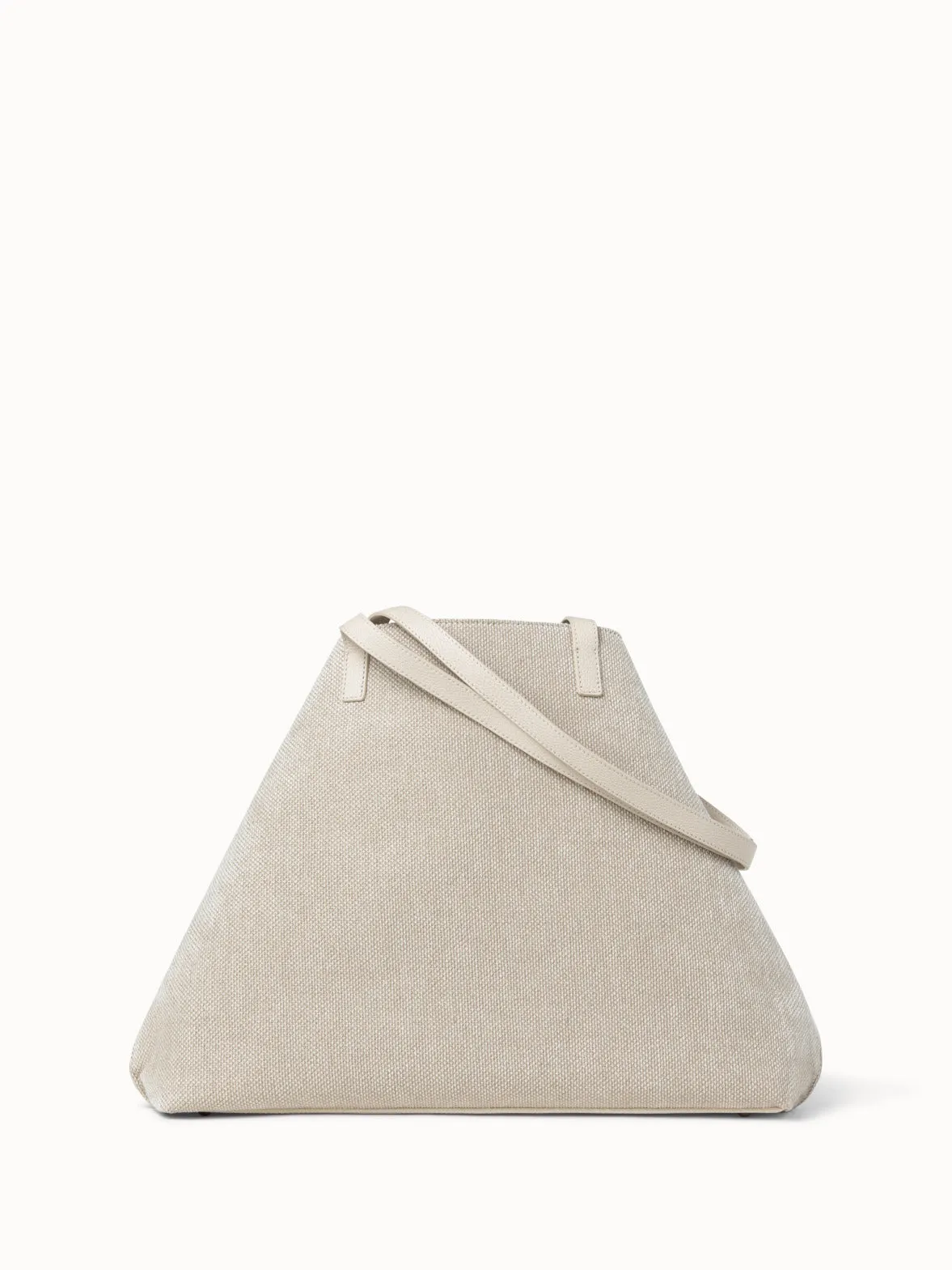 Medium Ai Shoulder Bag in Trapezoid Square on Canvas