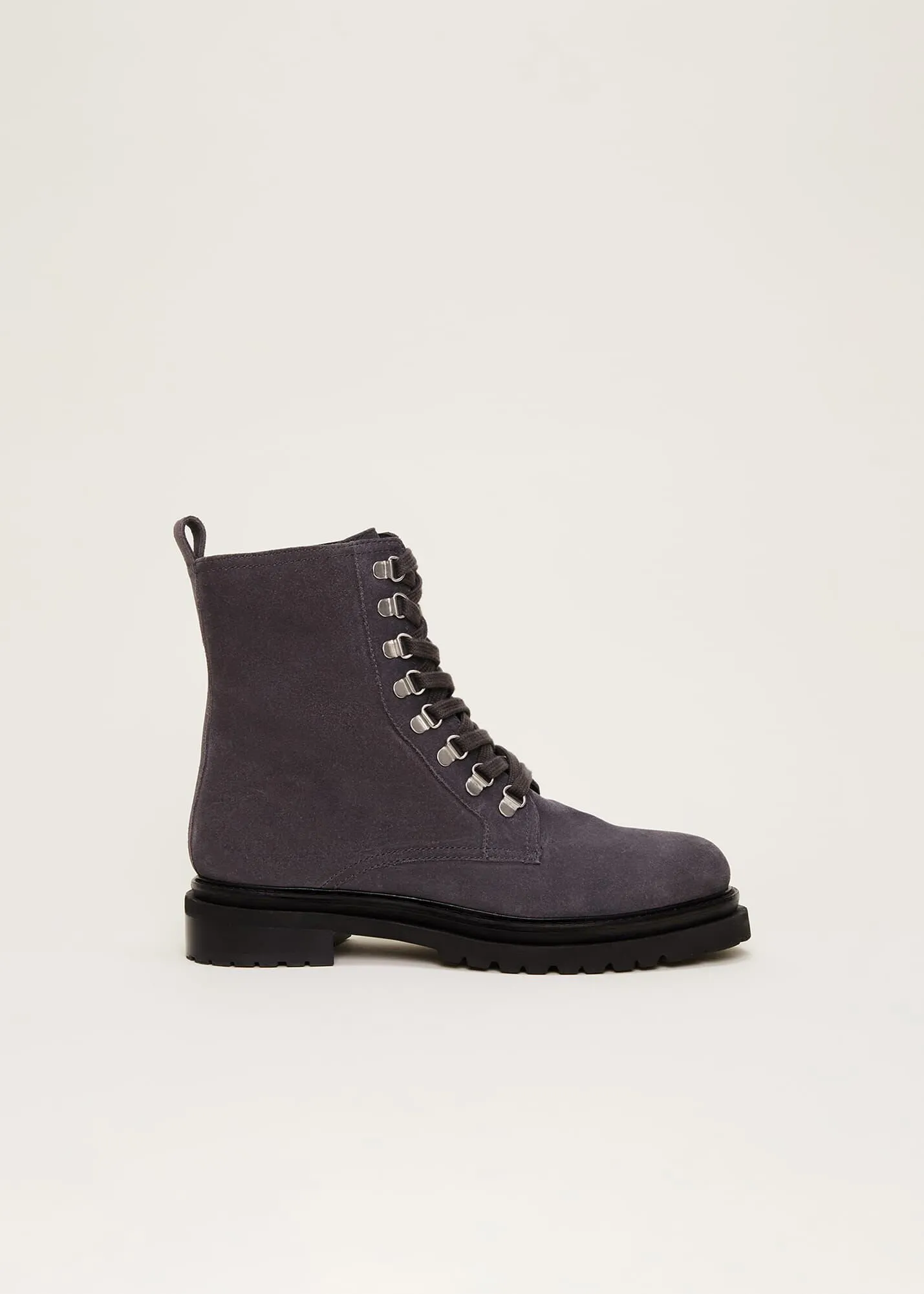 Meladie Suede Lace Up Hiker Boot