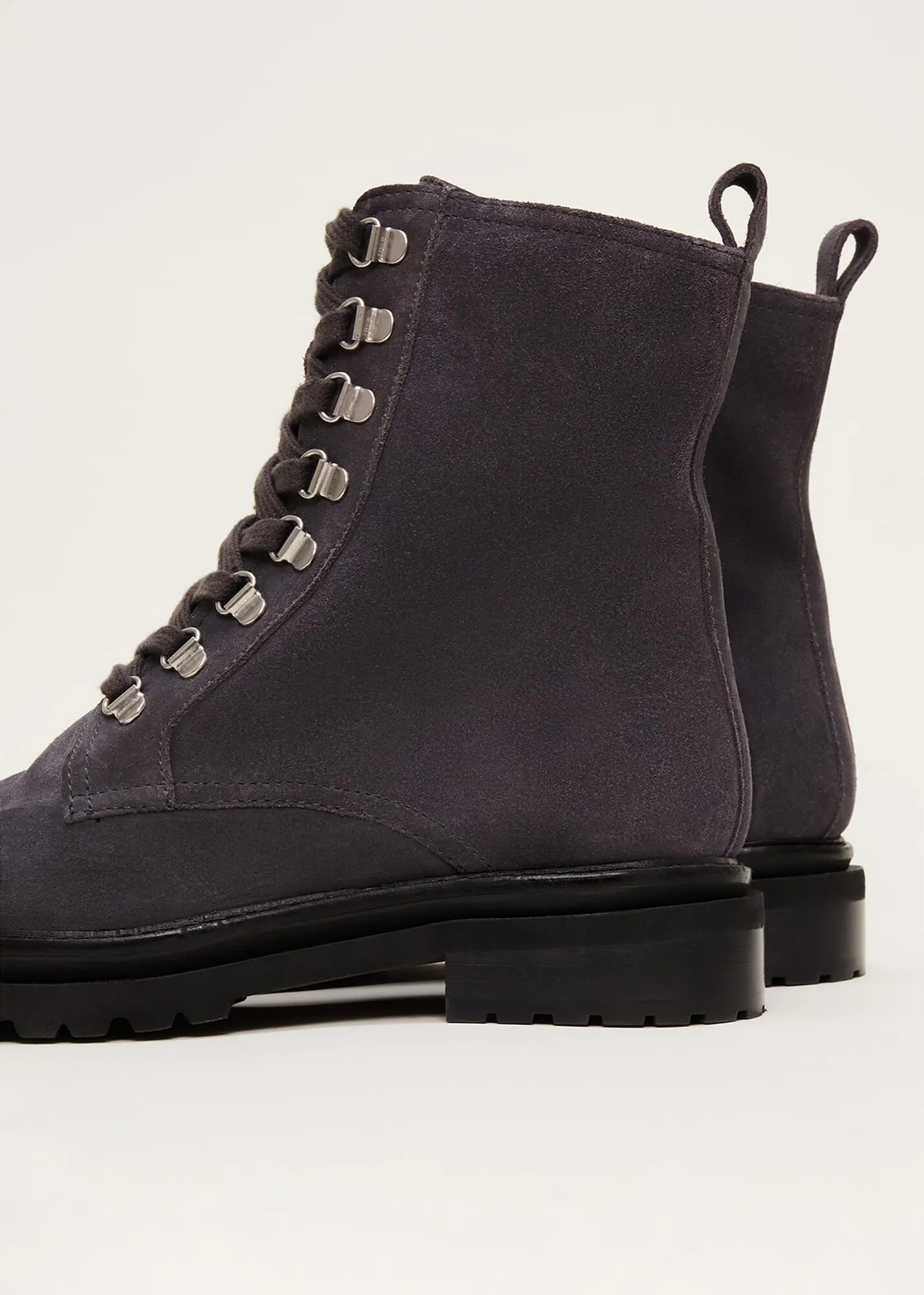 Meladie Suede Lace Up Hiker Boot