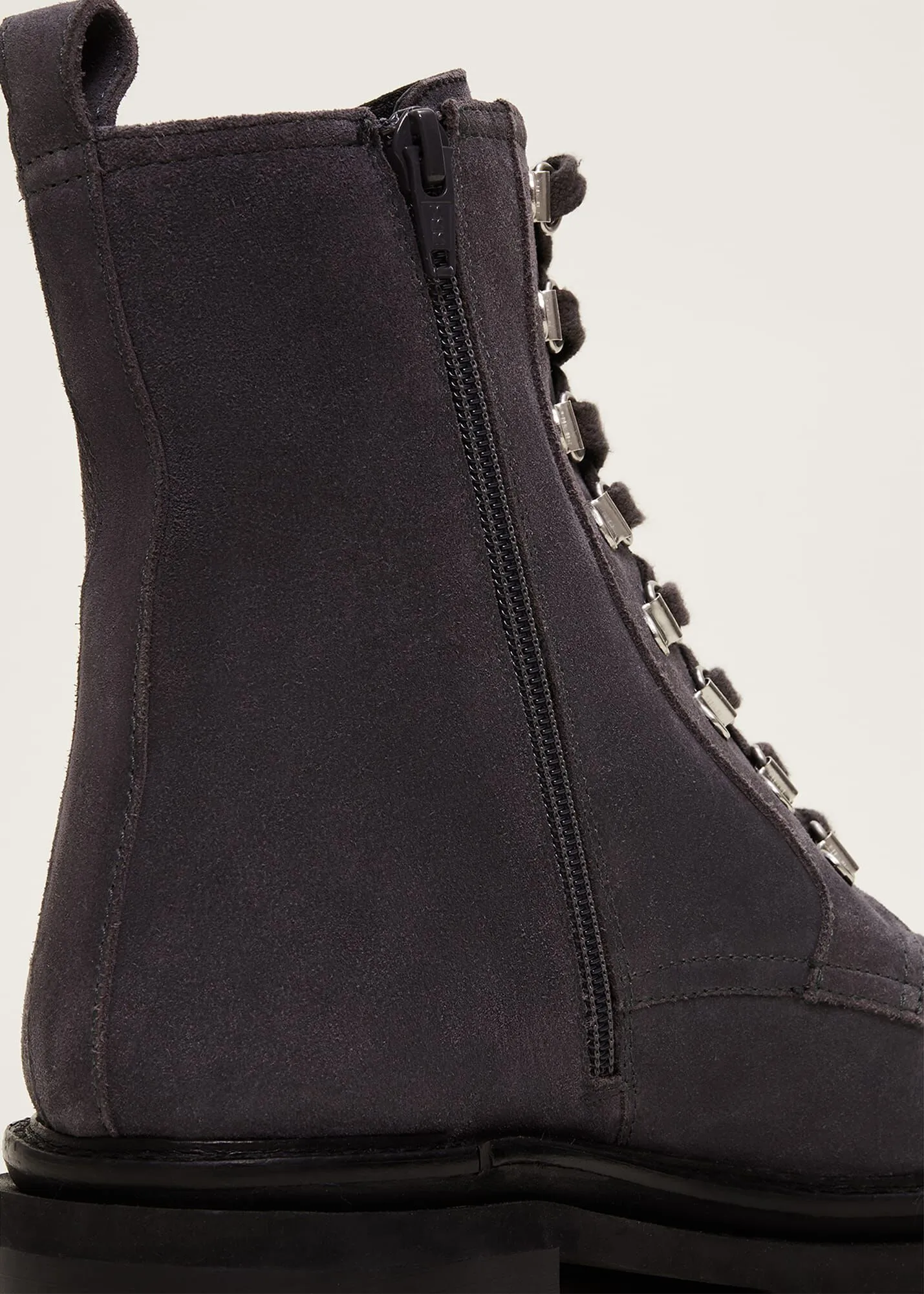 Meladie Suede Lace Up Hiker Boot