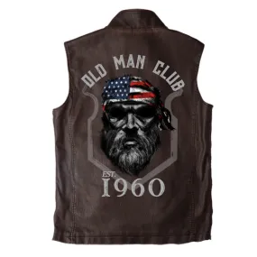 Men's 1960 Old Man Club Vintage Double Collar Vest