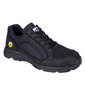 Mens compositelite safety trainers black Portwest