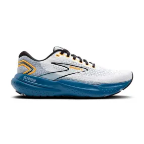 Men's Glycerin GTS 21 Running Shoe - White/Sapphire/Orange - Regular (D)