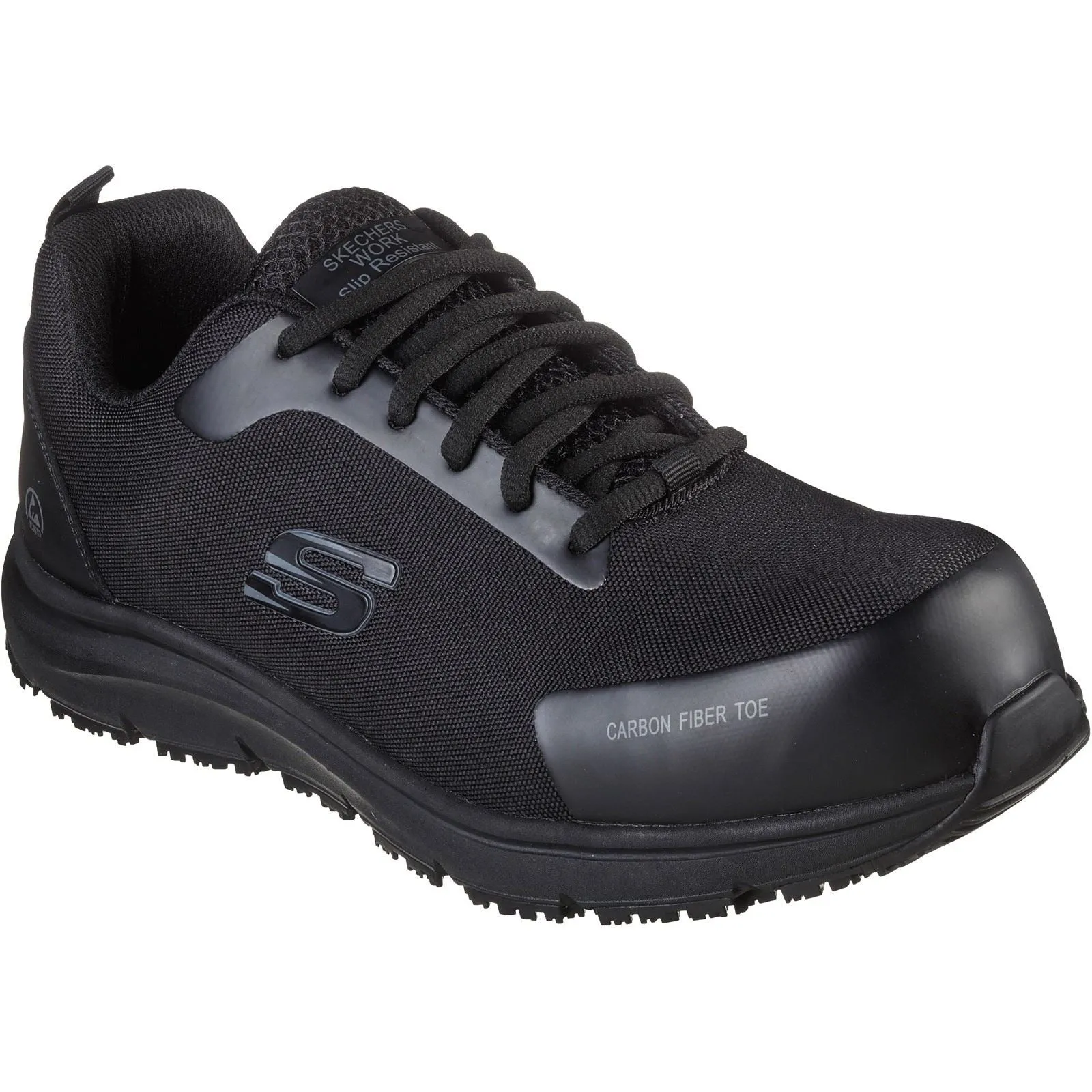 Men's Wide Fit Skechers 108041EC  Sure Track Jixie Safety Sneakers