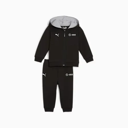 Mercedes-AMG Petronas Motorsport Jogger Set - Infants 0-4 years | PUMA Black | PUMA Motorsport | PUMA 