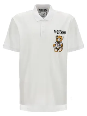 Moschino    Moschino 'Archive Teddy' Polo Shirt