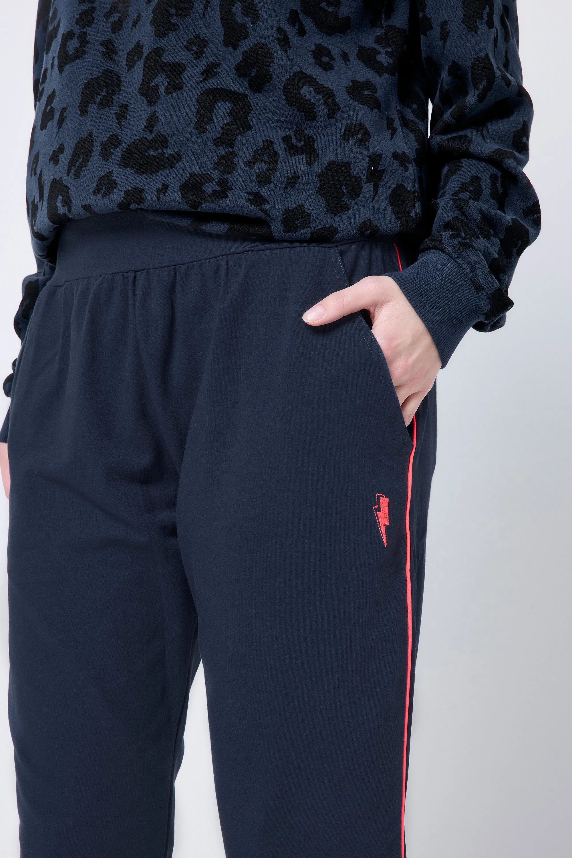 Navy Cosy Joggers