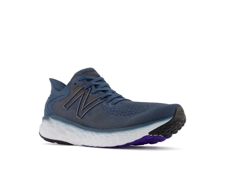 New Balance 1080v11 Fresh Foam Running Shoe - Deep Ocean Grey/Deep Violet