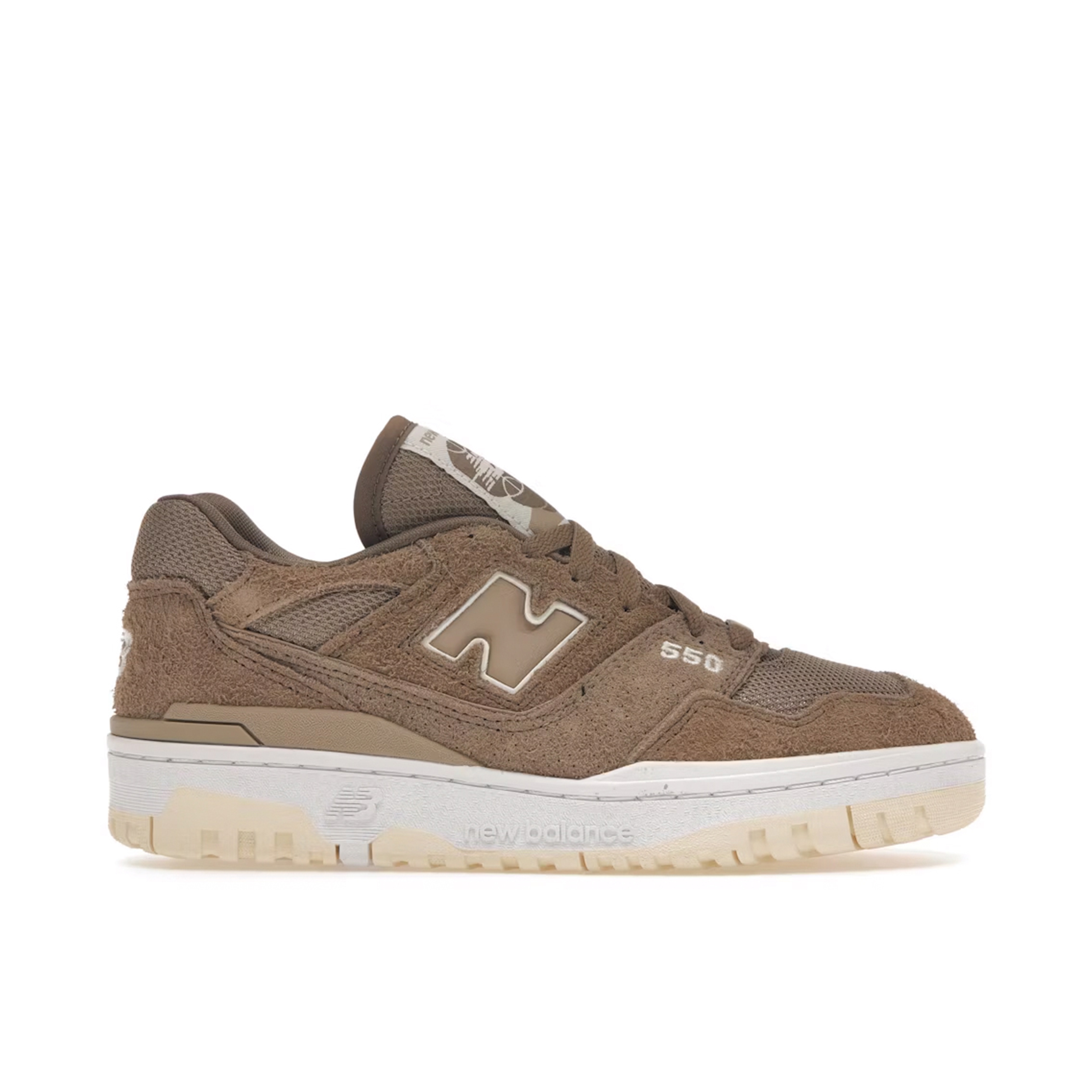 New Balance 550 Suede Mushroom | BB550PHA | Laced