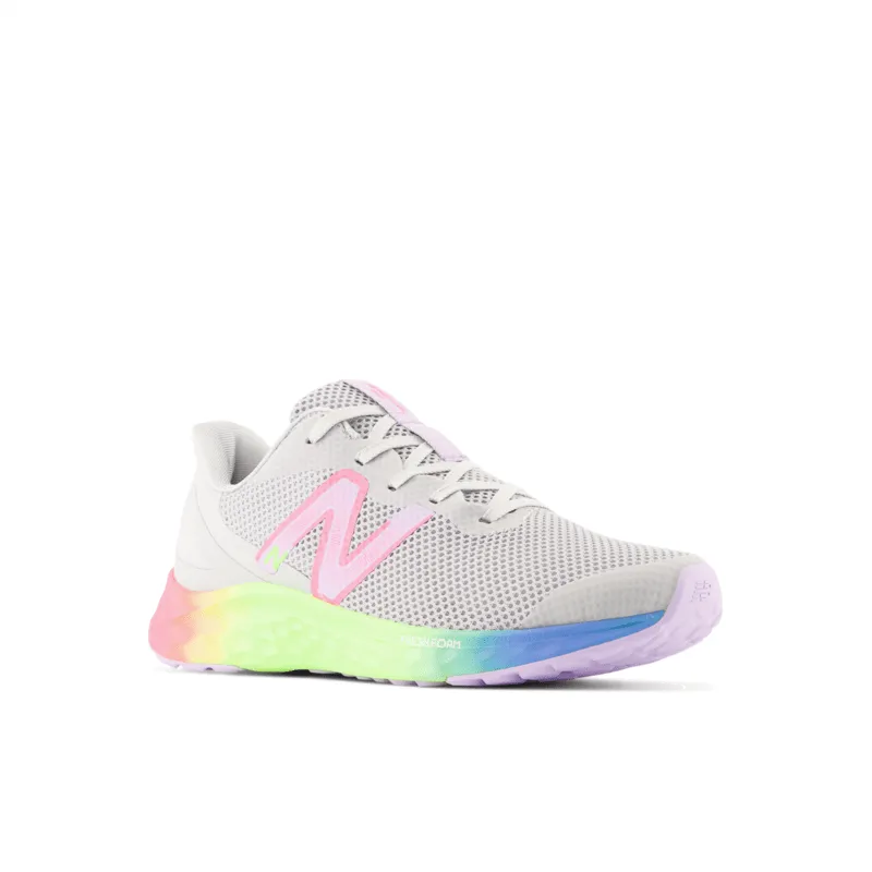 New Balance Youth Girls Fresh Foam Arishi V4 Running Shoe - GPARIKG4 (Wide)