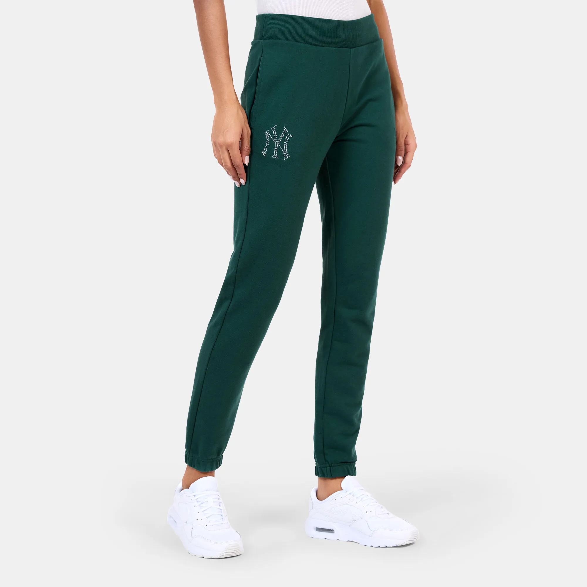 New Era Women's MLB New York Yankees Diamante Joggers