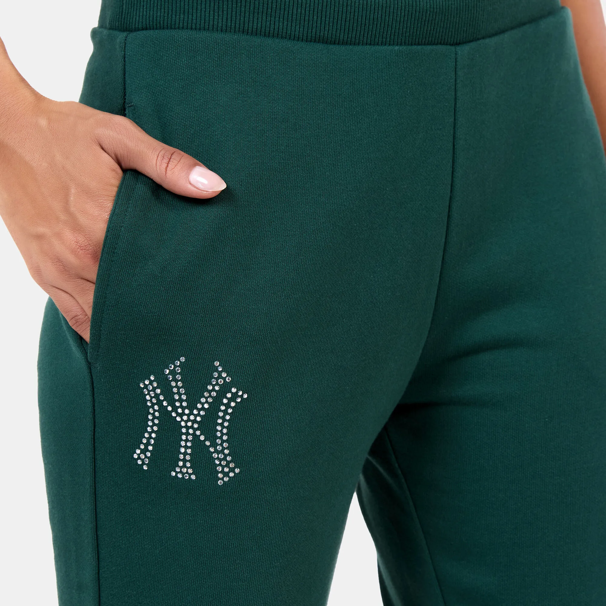 New Era Women's MLB New York Yankees Diamante Joggers