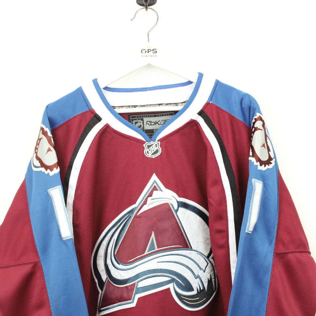 NHL REEBOK Colorado AVALANCHE Jersey Red | XL