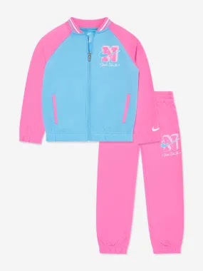 Nike Girls NSW Next Gen Tracksuit in Pink