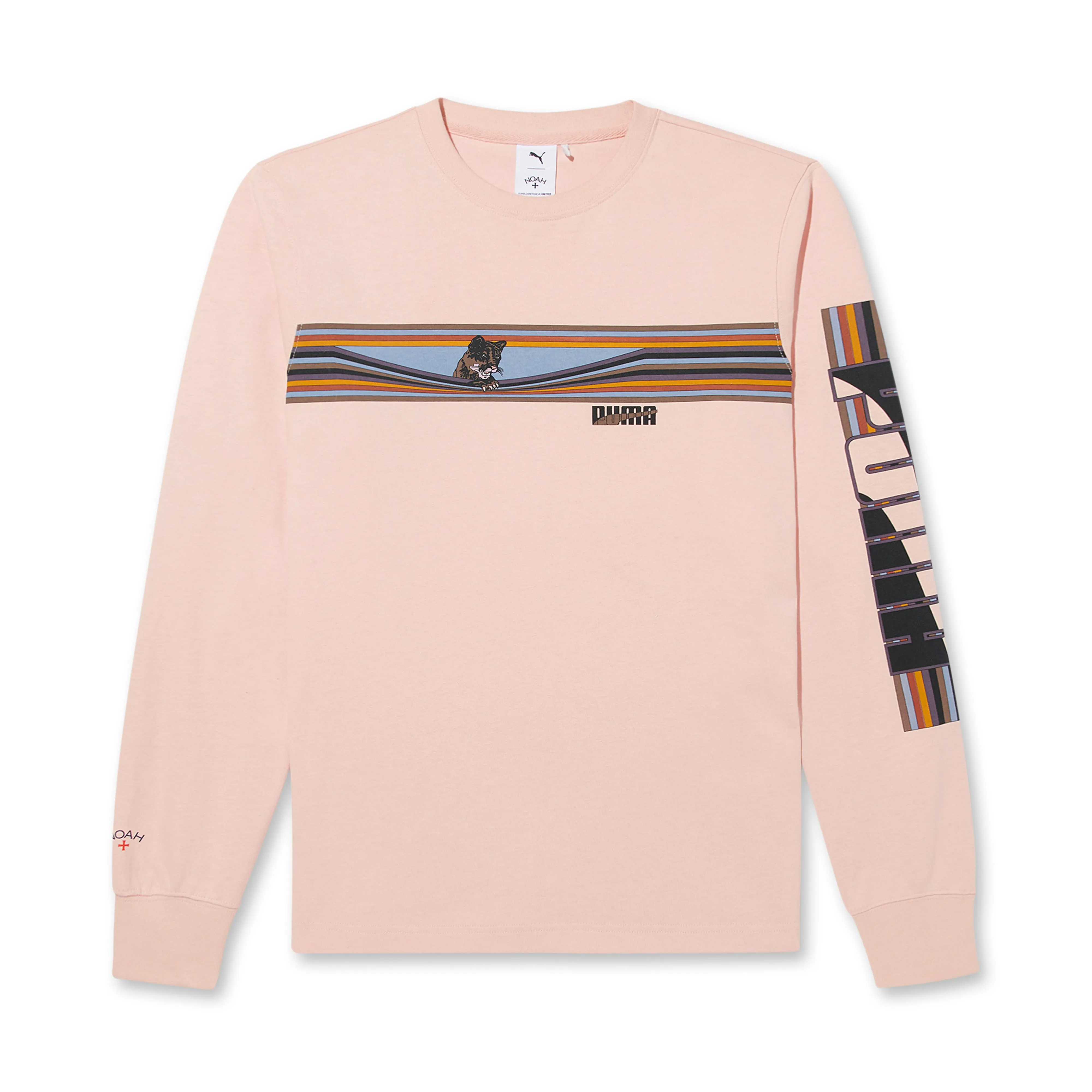 Noah Puma Men's Long Sleeve Tee  Rose