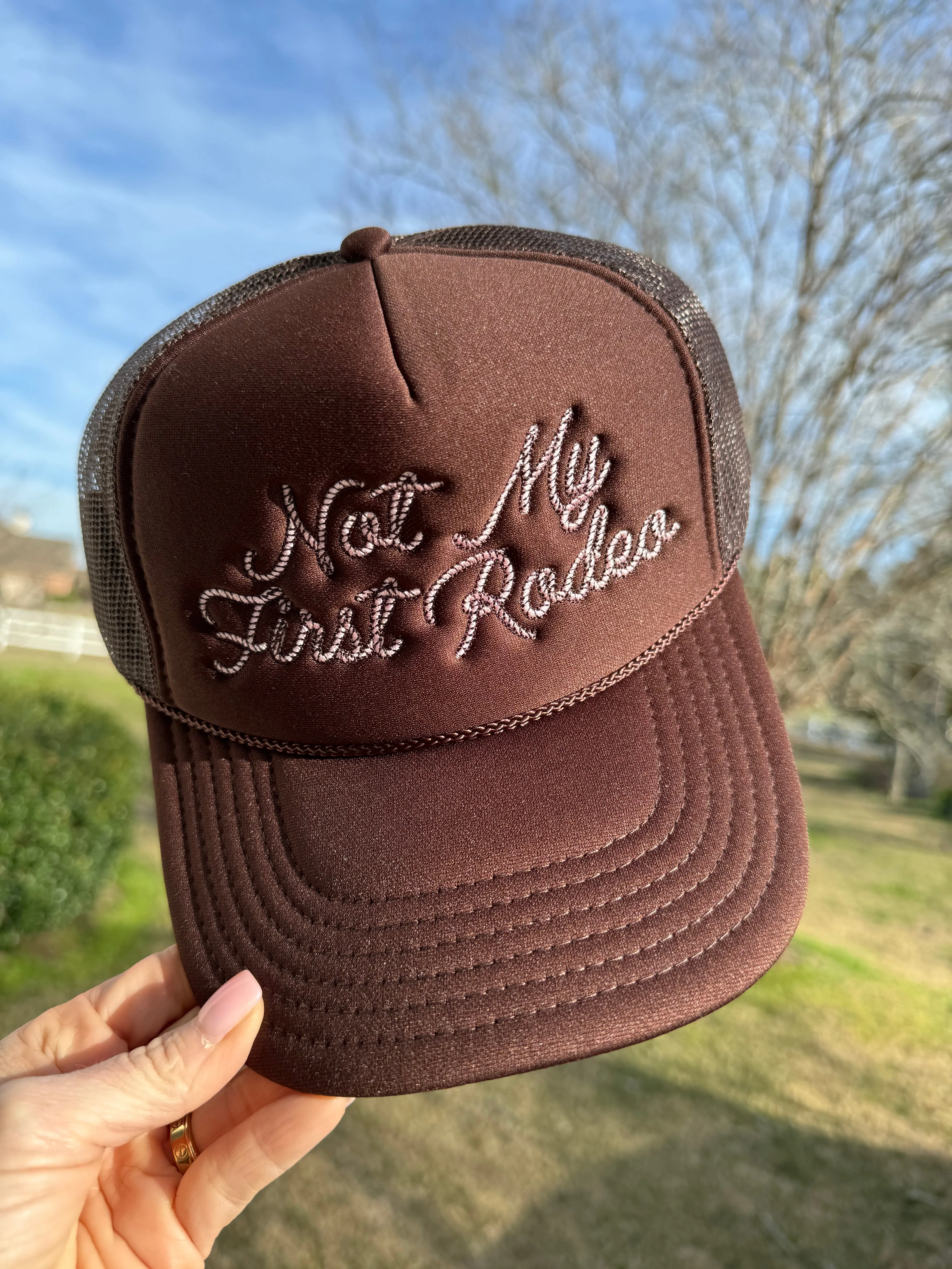 Not My First Rodeo Trucker Hat