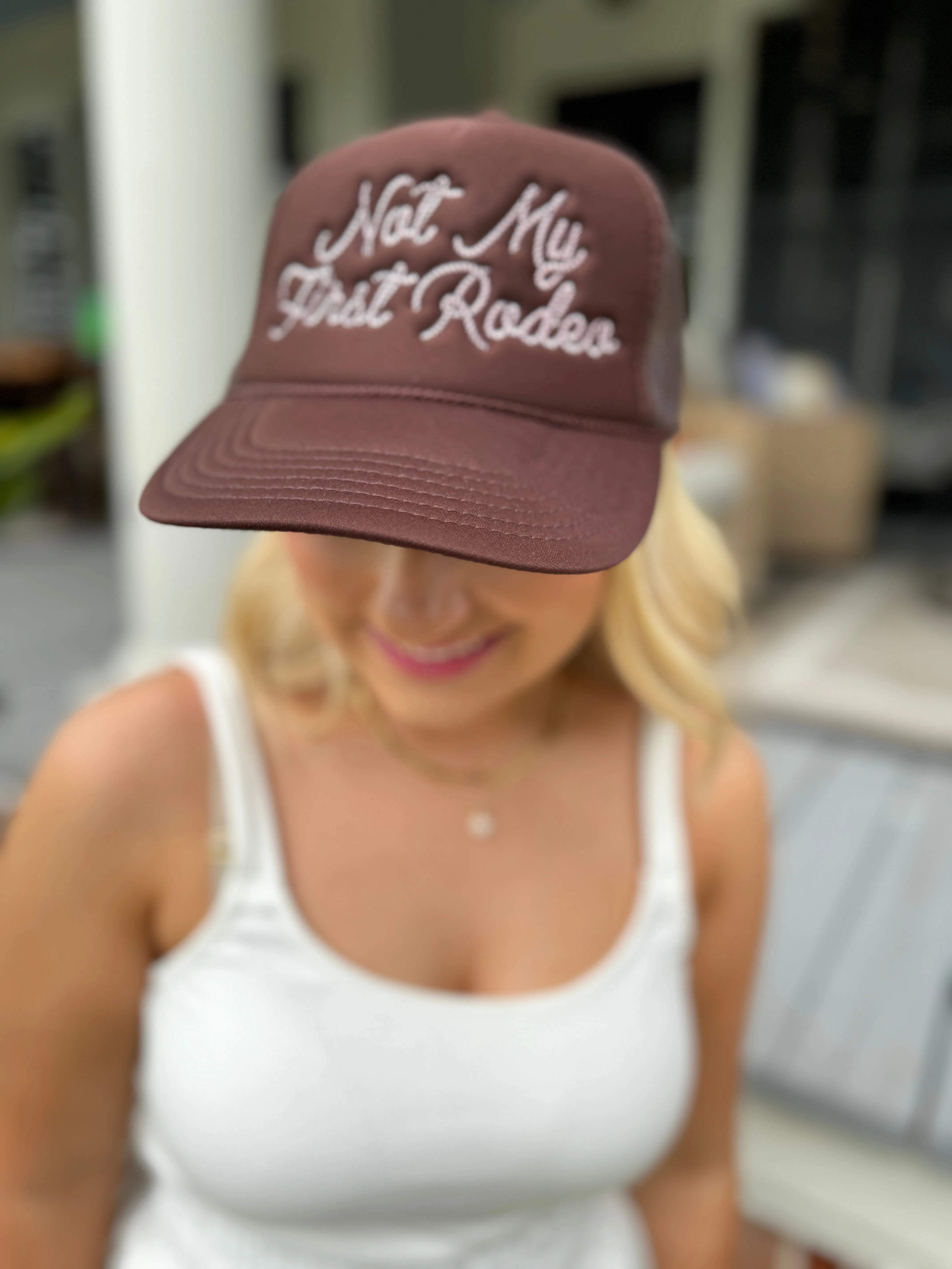 Not My First Rodeo Trucker Hat