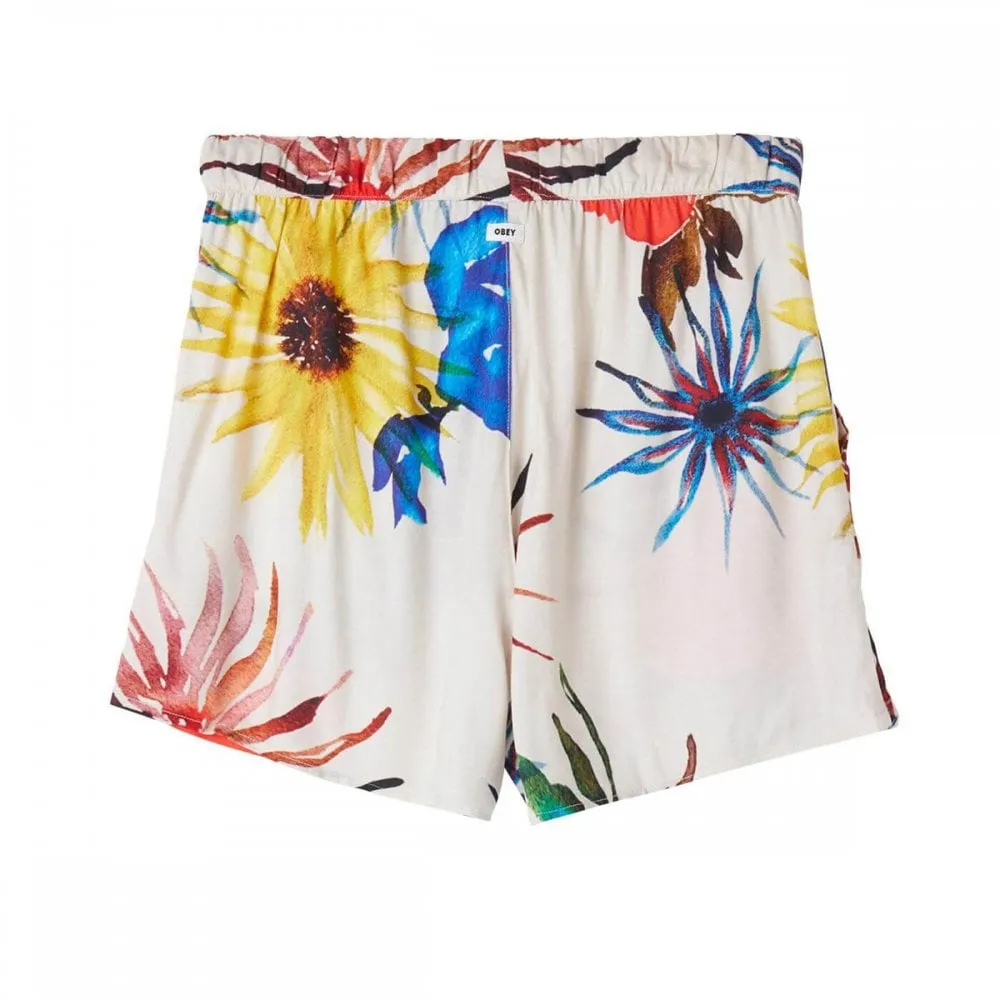 Obey Multi Flowers Short