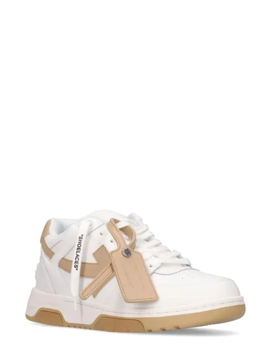 Off-White   30mm Out of Office leather sneakers 