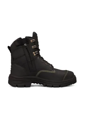 Oliver 55-345Z 150mm Black Zip Sided Boot