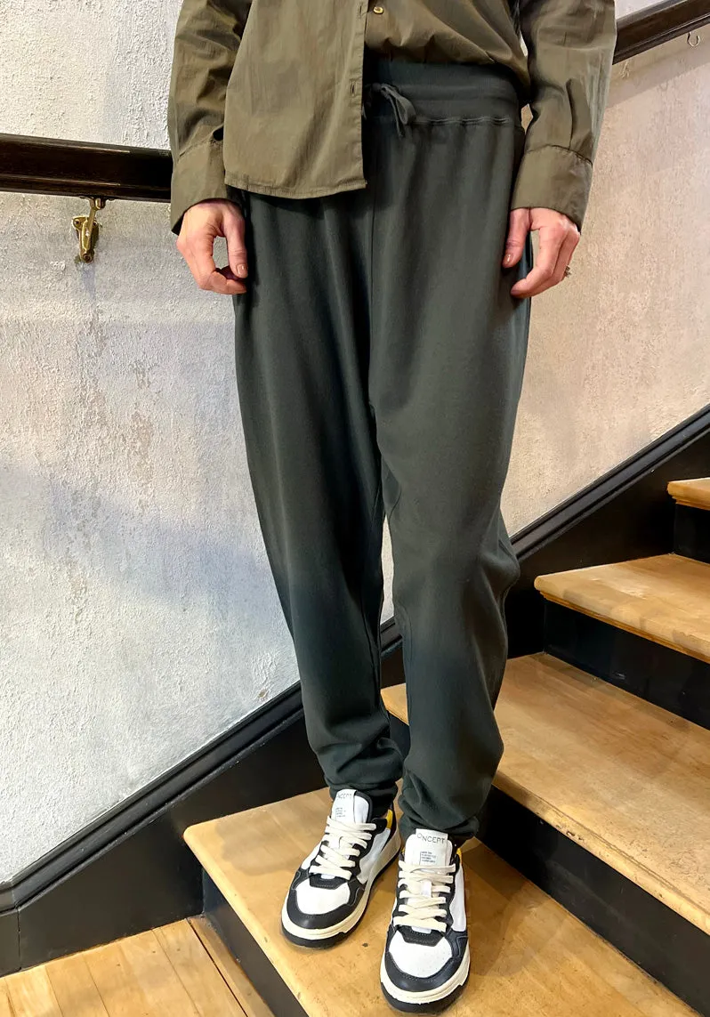 Oversize Fit Trousers - Green