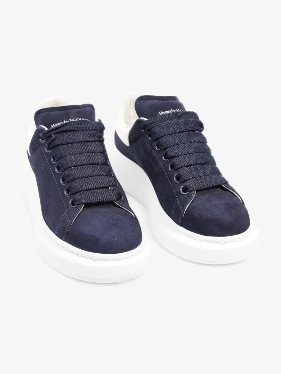 Oversized Sneakers Navy / White Tab Suede EU 37 UK 4