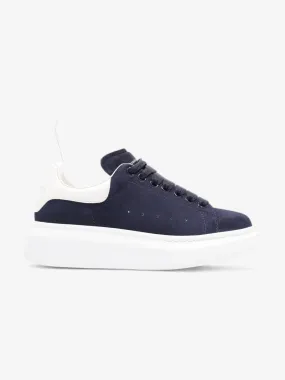 Oversized Sneakers Navy / White Tab Suede EU 37 UK 4