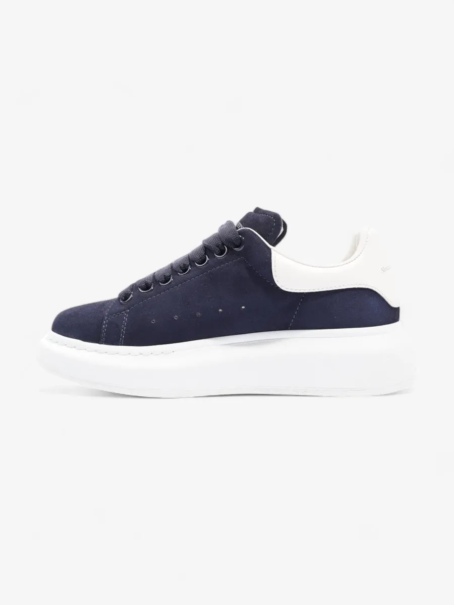 Oversized Sneakers Navy / White Tab Suede EU 37 UK 4