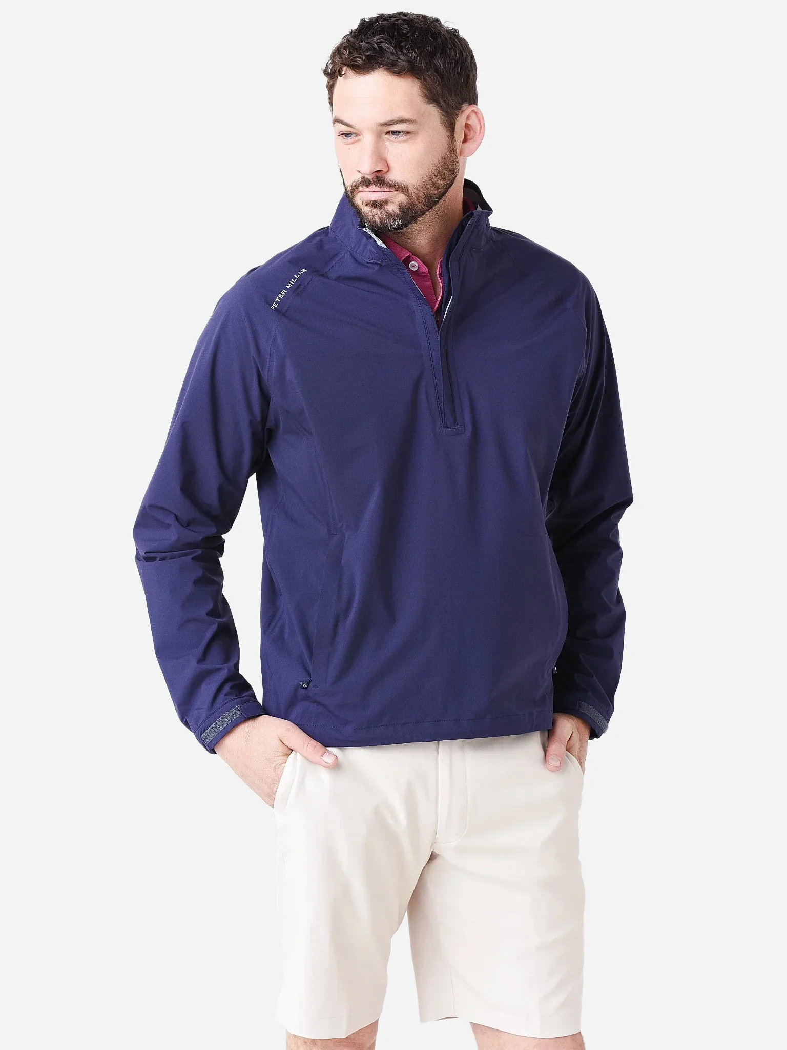     PETER MILLAR  Crown Sport Men's Hyperlight Shield Half-Zip Pullover    