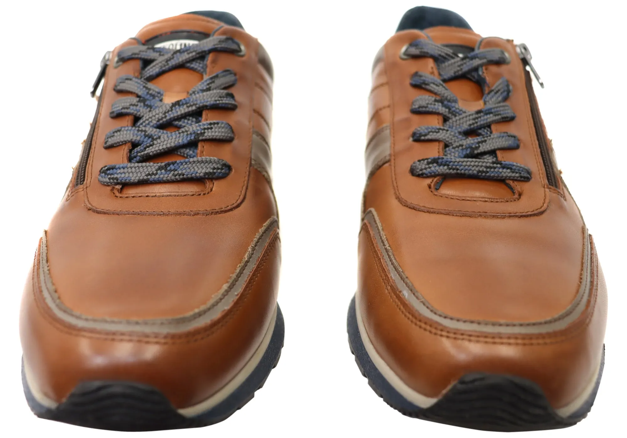 Pikolinos Mens Cambil M5N-6010C3 Comfort Leather Lace Up Casual Shoes