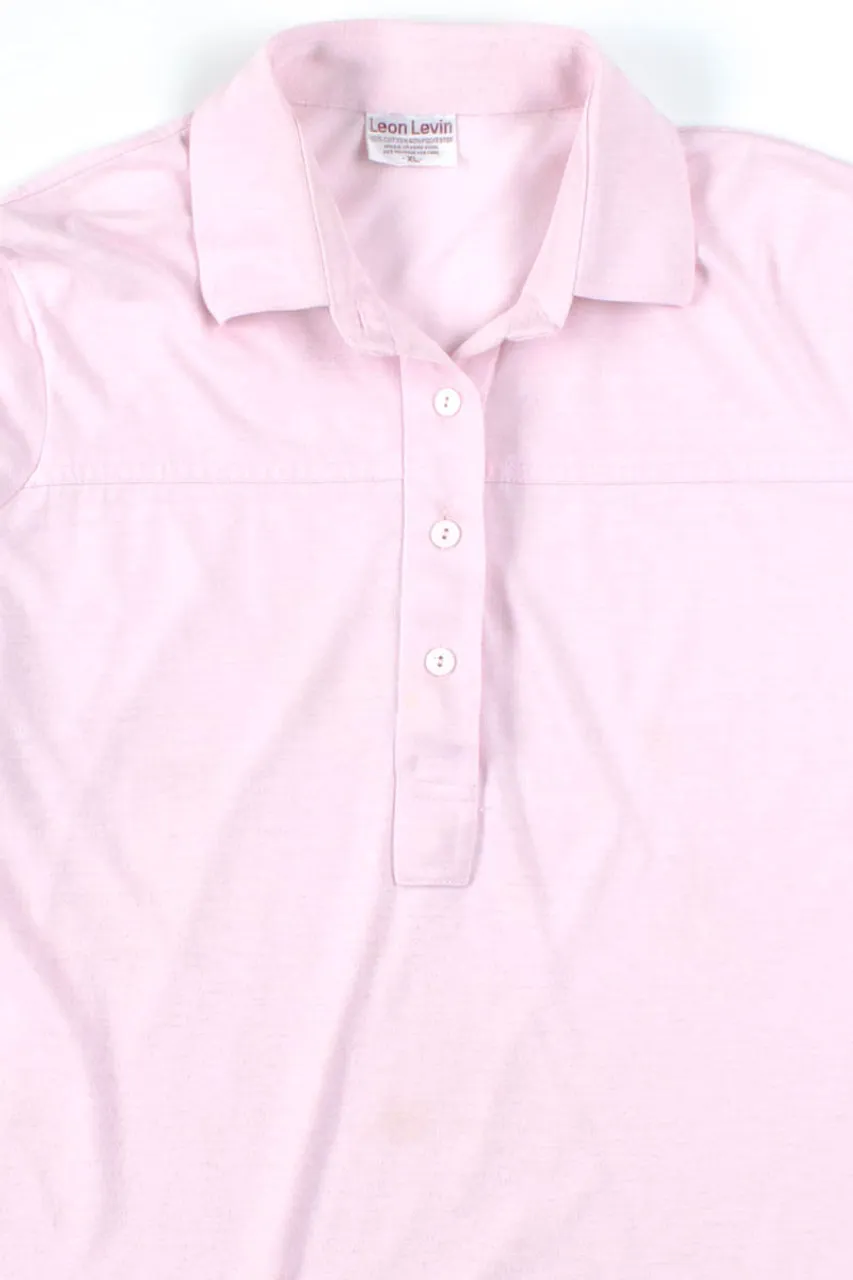 Pink Leon Levin Polo Shirt