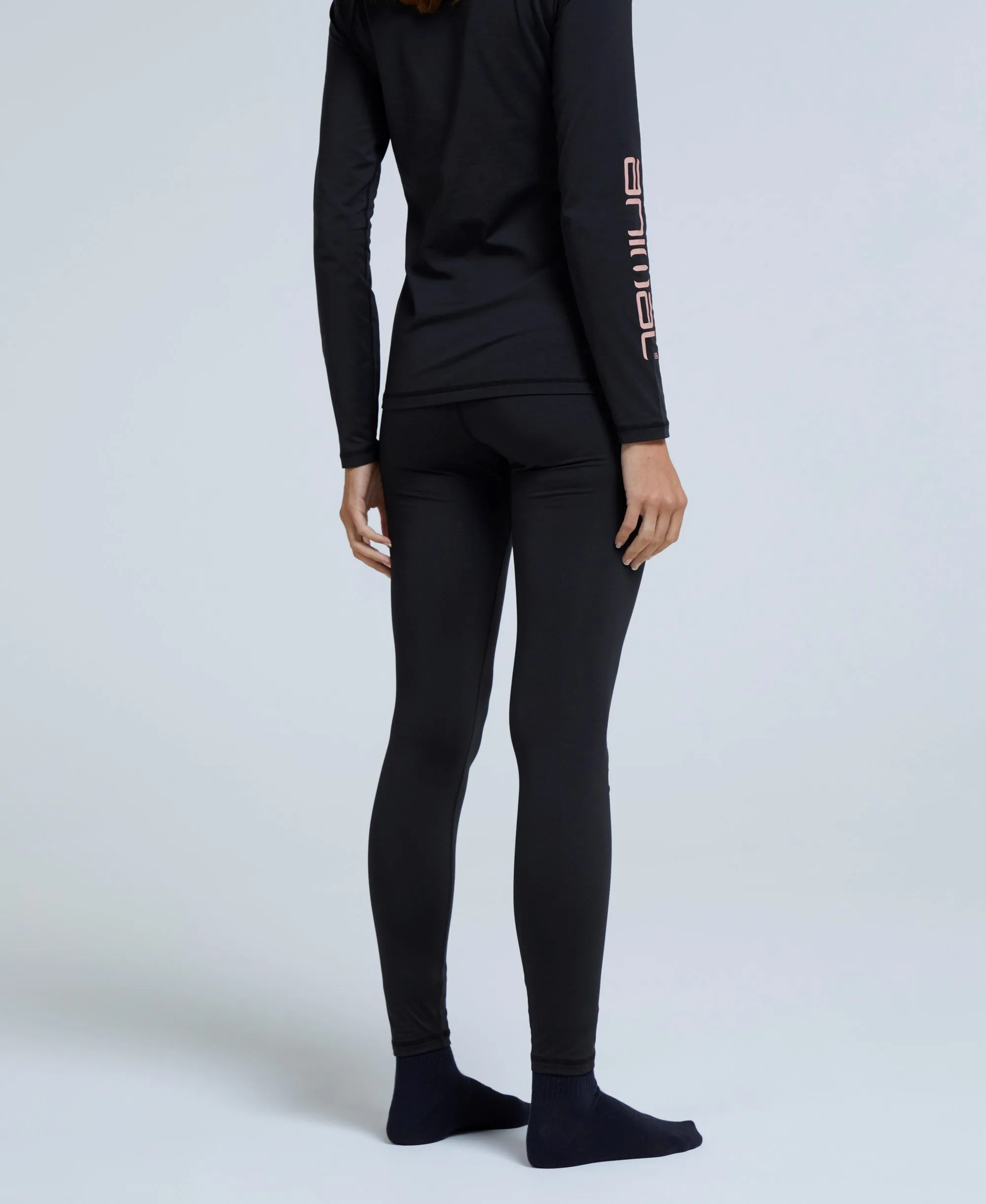 Piste Womens Base Layer Leggings - Black