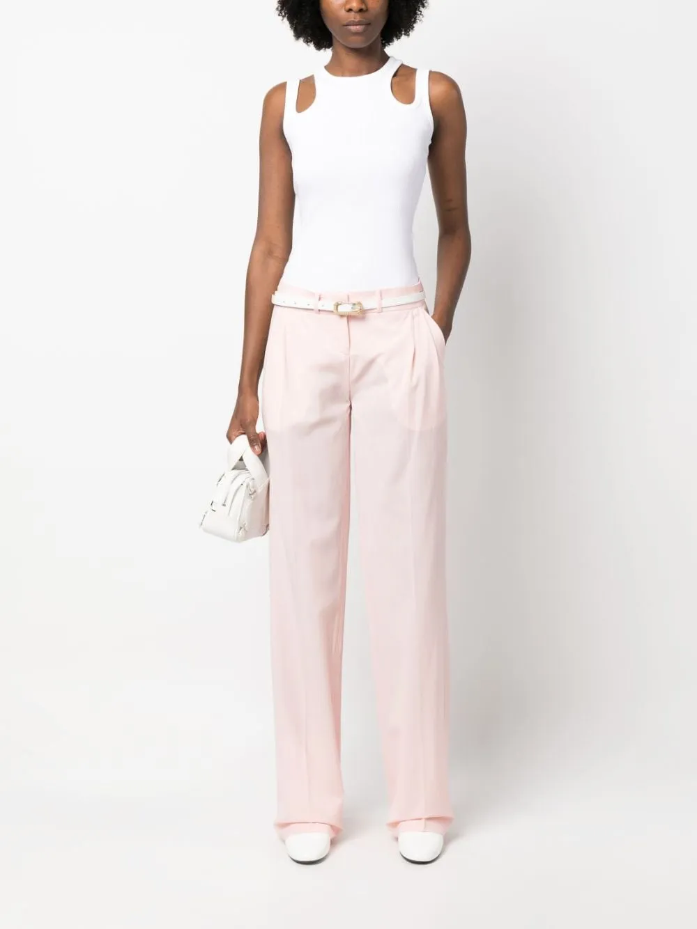 Pleated Rose Trousers