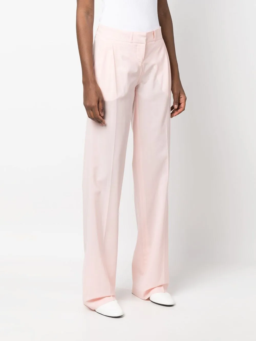 Pleated Rose Trousers