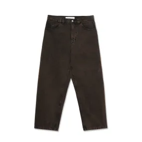 POLAR SKATE CO BIG BOY JEANS BROWN BLACK