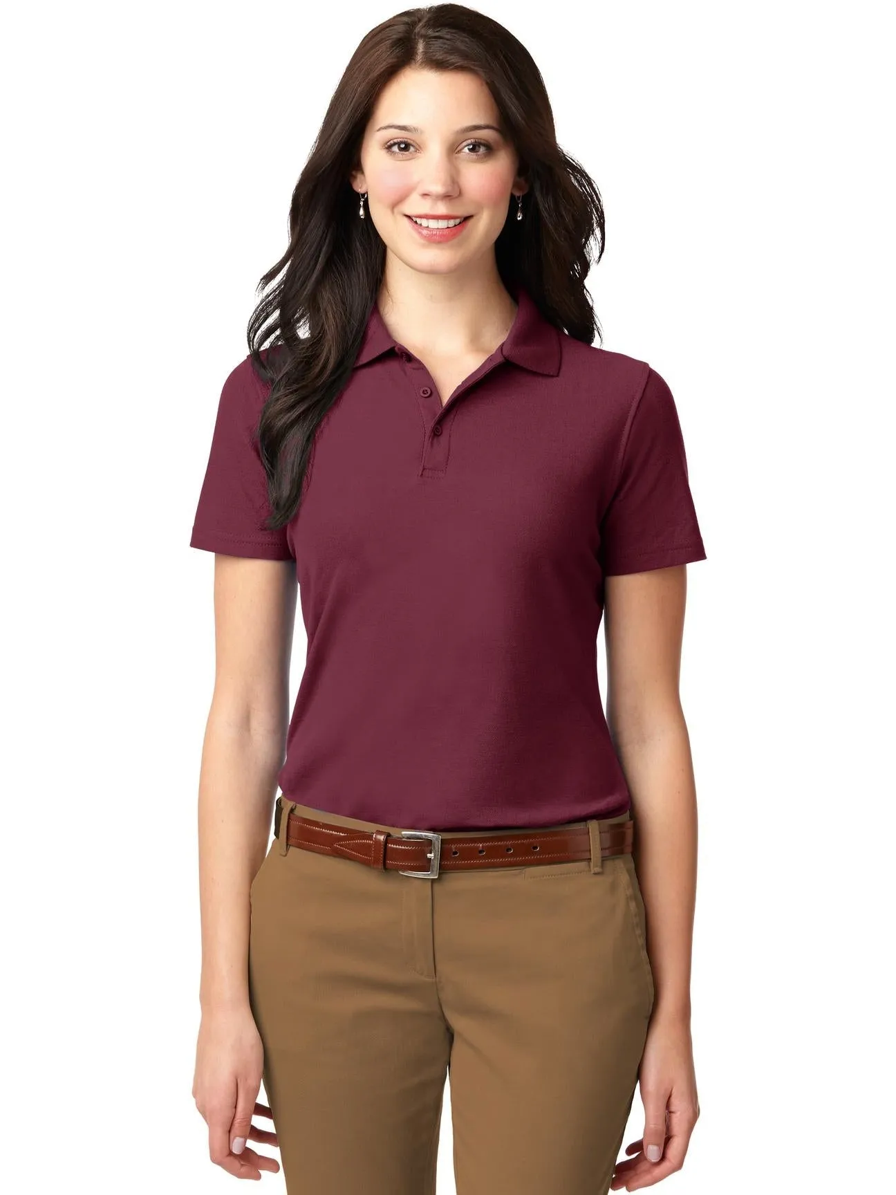 Port Authority Ladies Stain-Resistant Polo