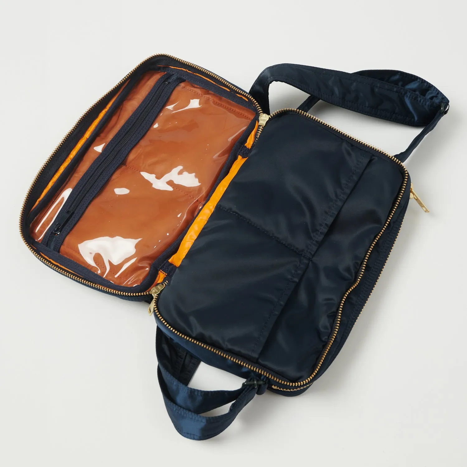 Porter-Yoshida & Co. Small Tanker Shoulder Bag - Iron Blue