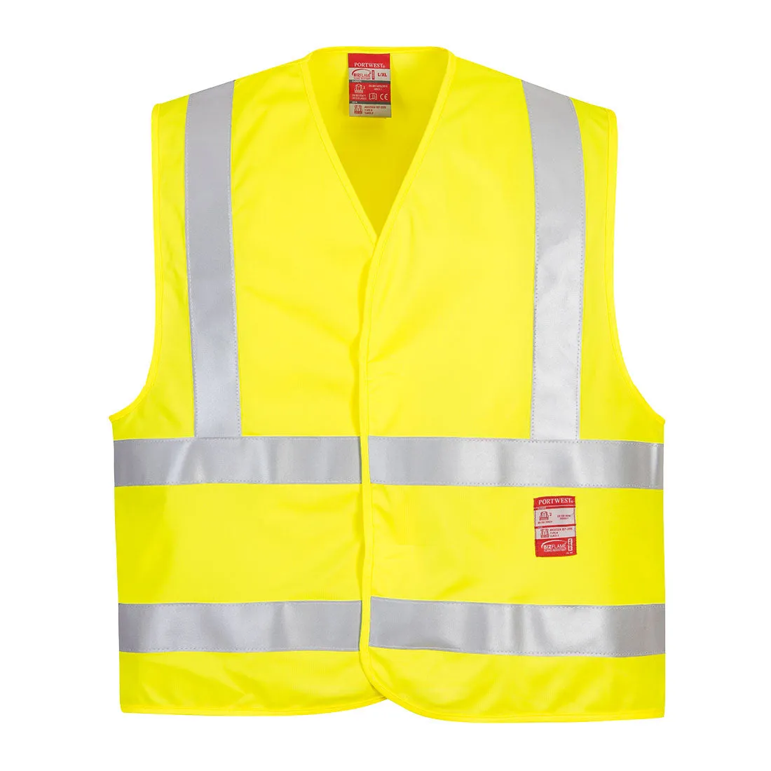 Portwest FR75 Flame Resistant Hi-Vis Vest