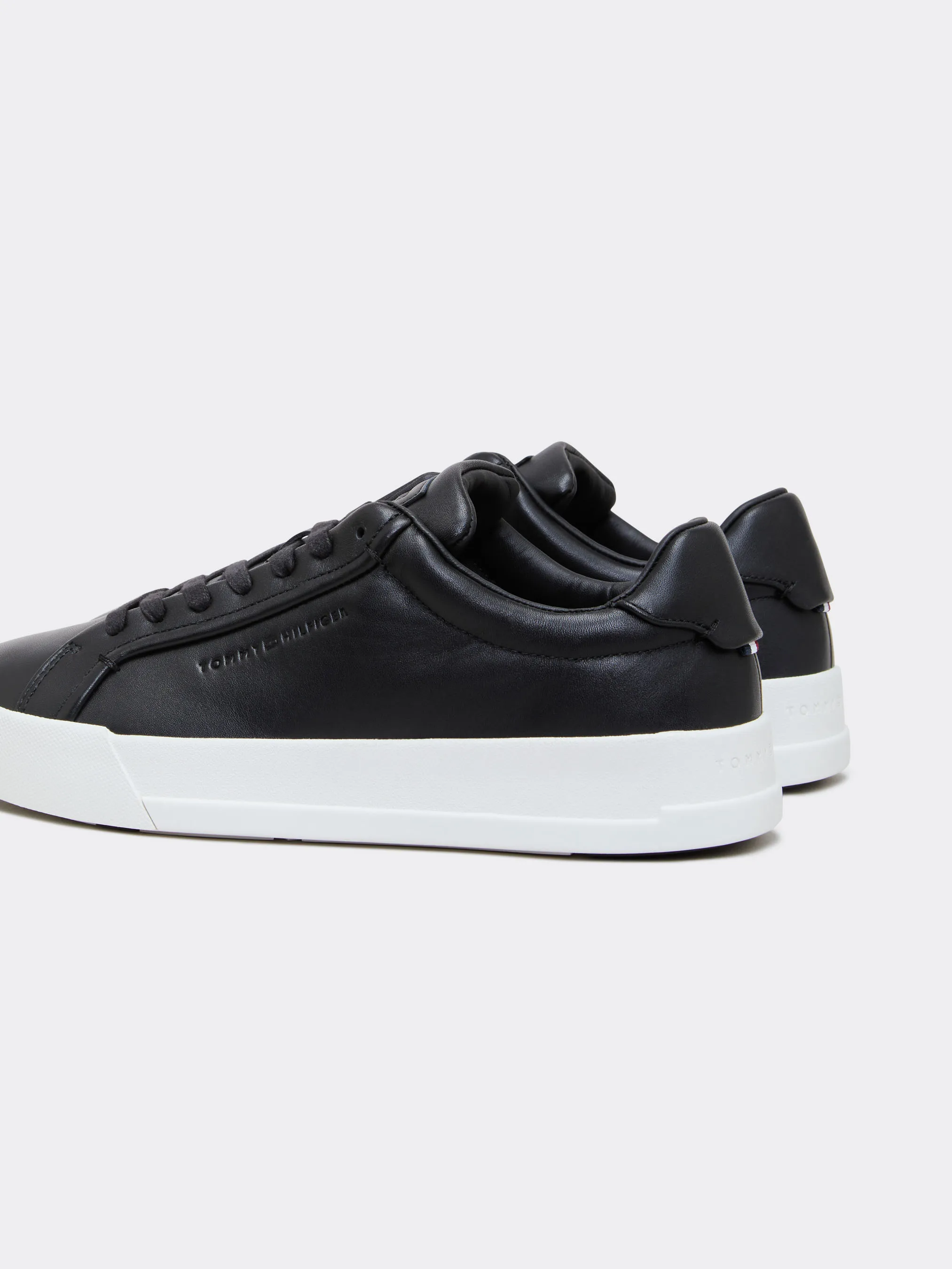 Premium Leather Court Trainers | Sneakers | Tommy Hilfiger