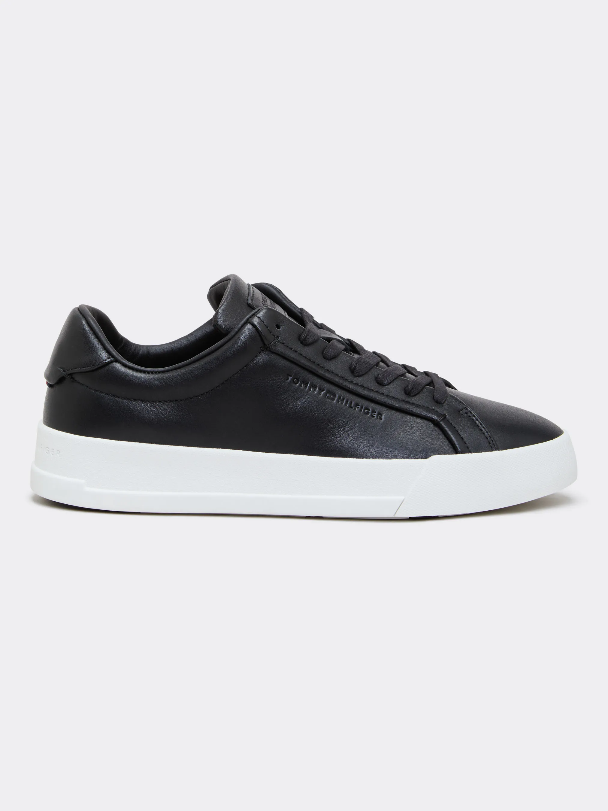 Premium Leather Court Trainers | Sneakers | Tommy Hilfiger