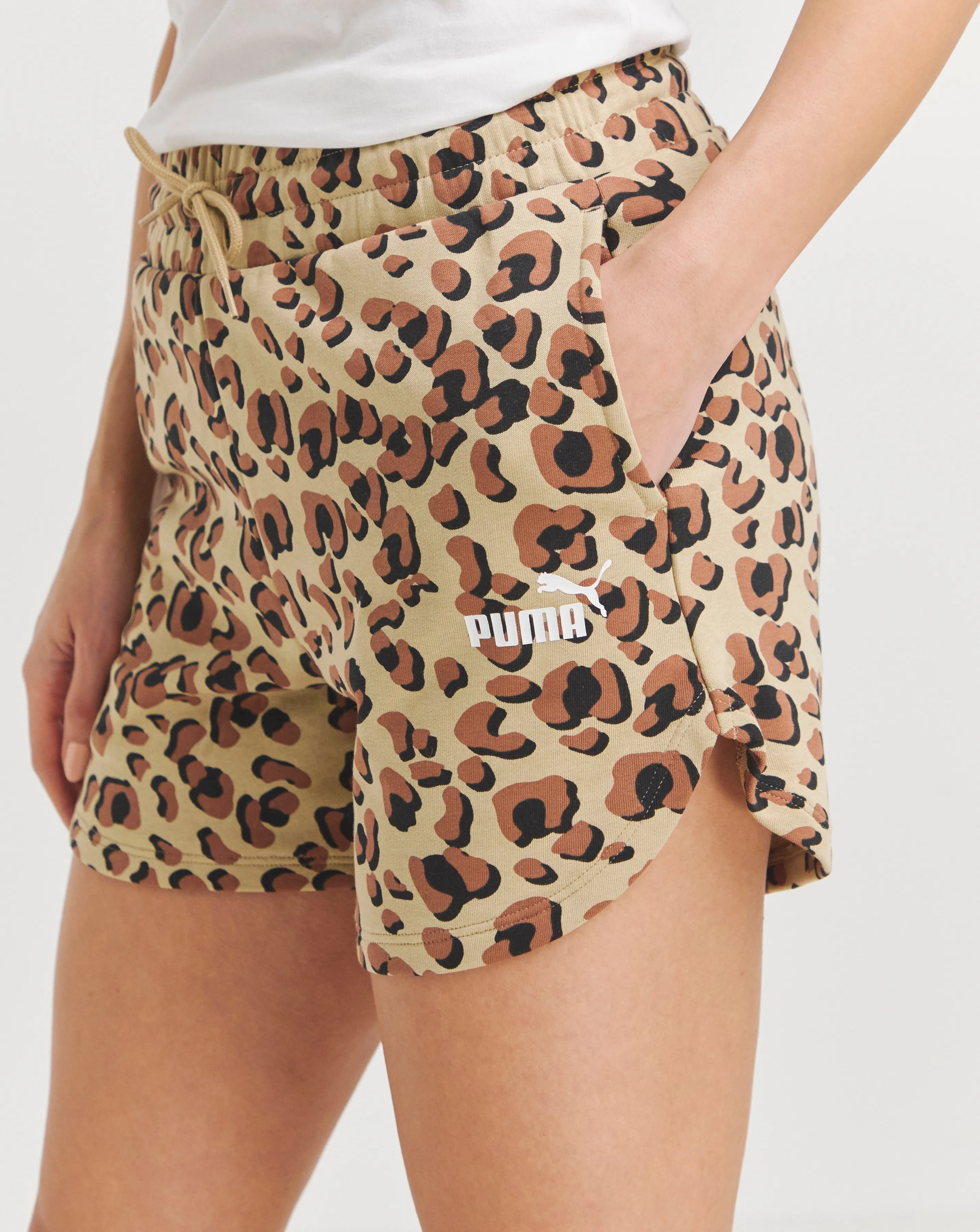 PUMA Essential Animal Print Shorts