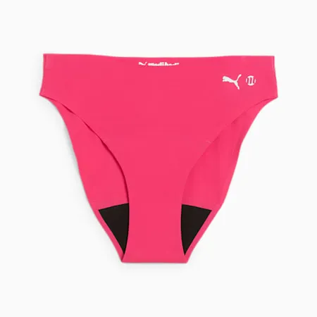 PUMA x Modibodi Seamfree Active Bikini Brief Moderate-Heavy | Garnet Rose Pink | PUMA Easter Egg Hunt | PUMA 