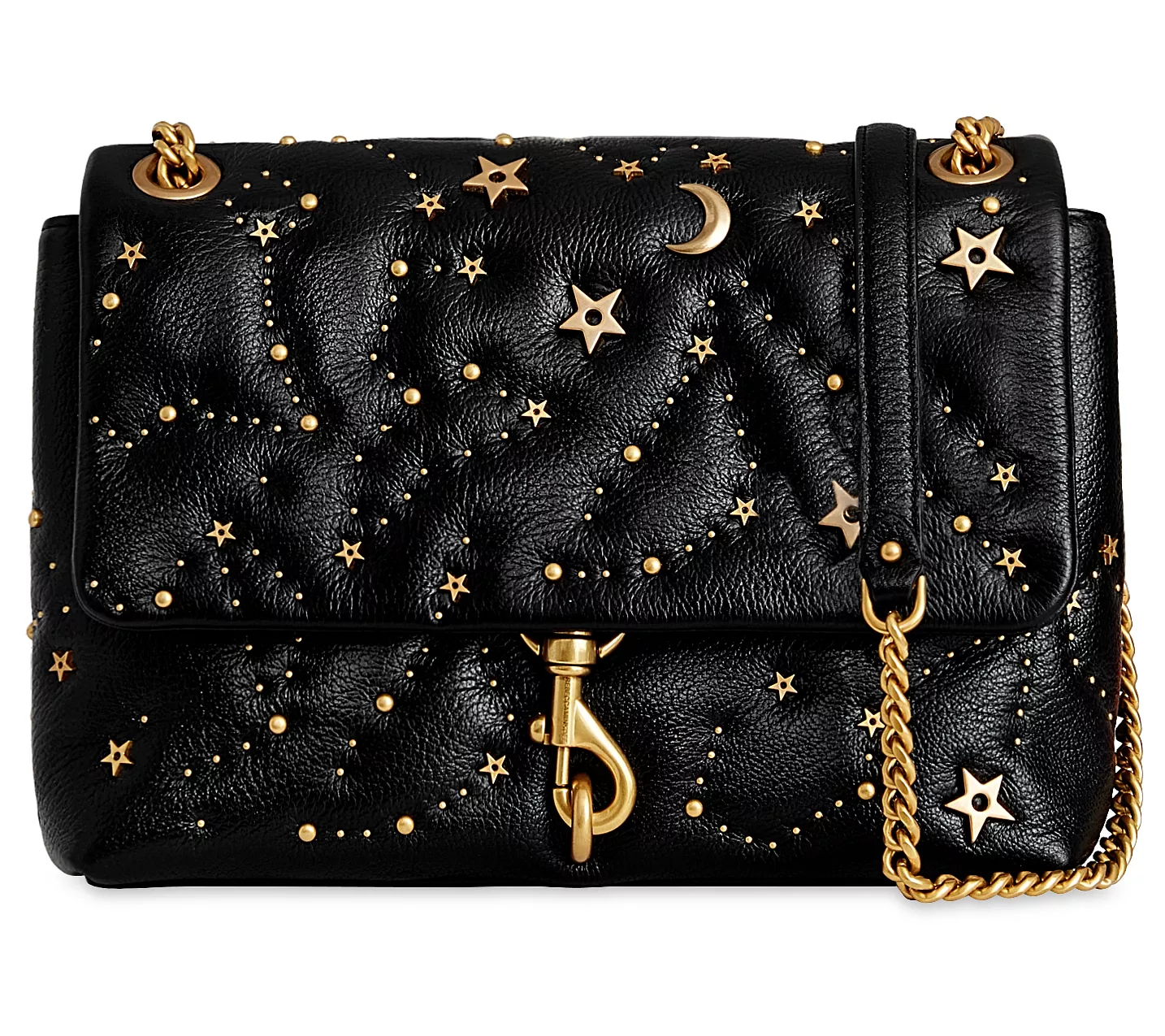 Rebecca Minkoff Edie Shoulder Bag w/ CelestialStud Detail