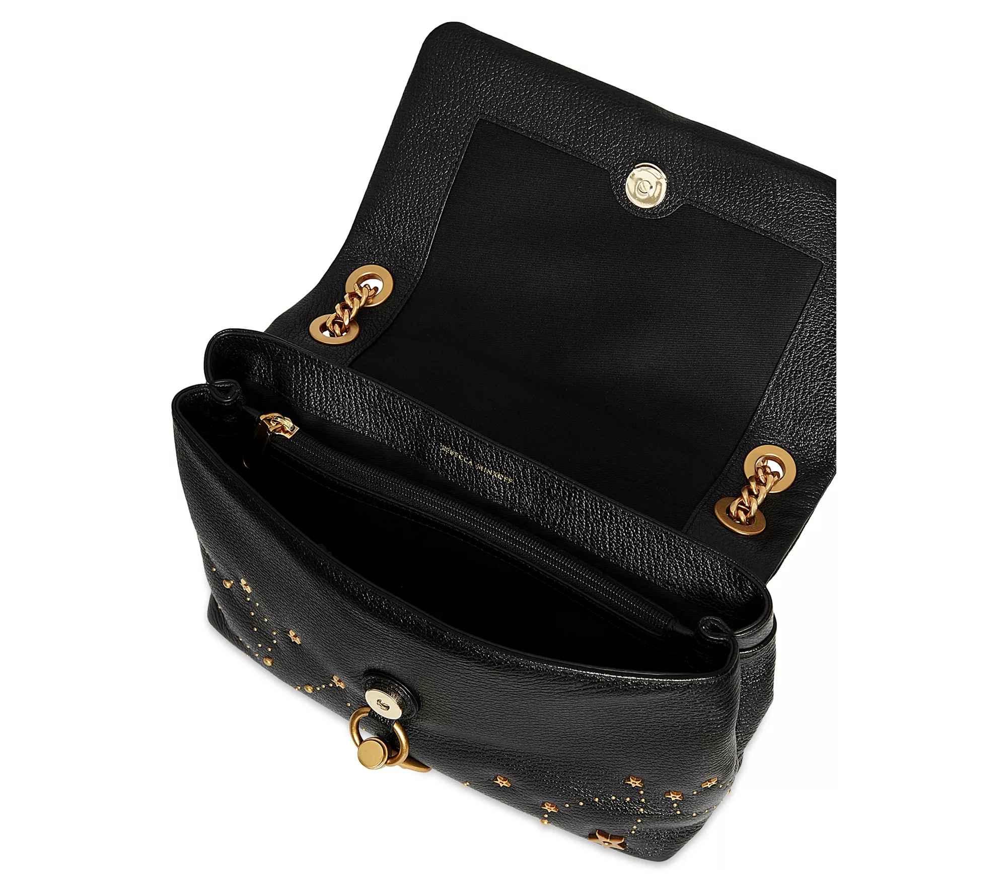 Rebecca Minkoff Edie Shoulder Bag w/ CelestialStud Detail