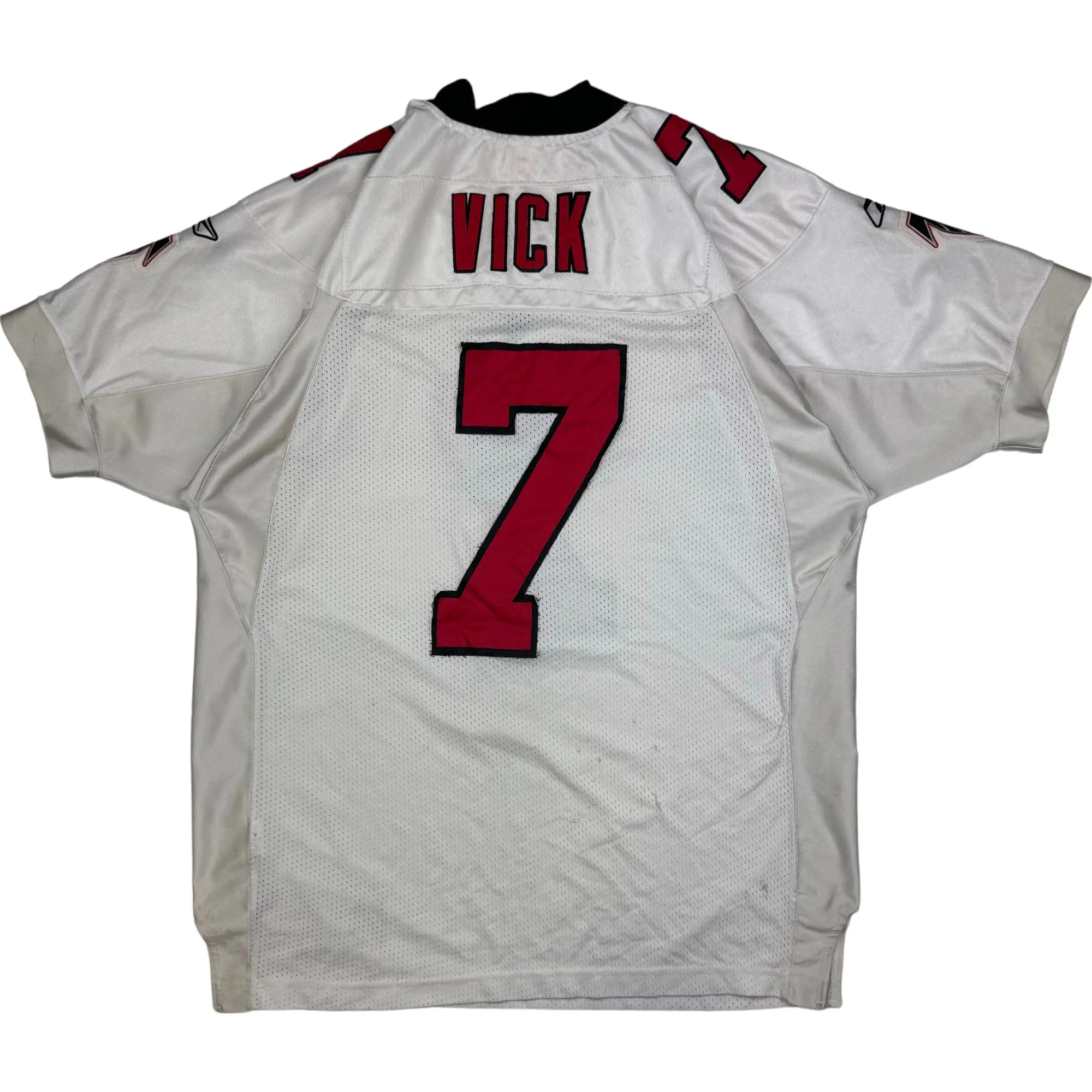 Reebok NFL Atlanta Falcons Michael Vick 7 White Jersey