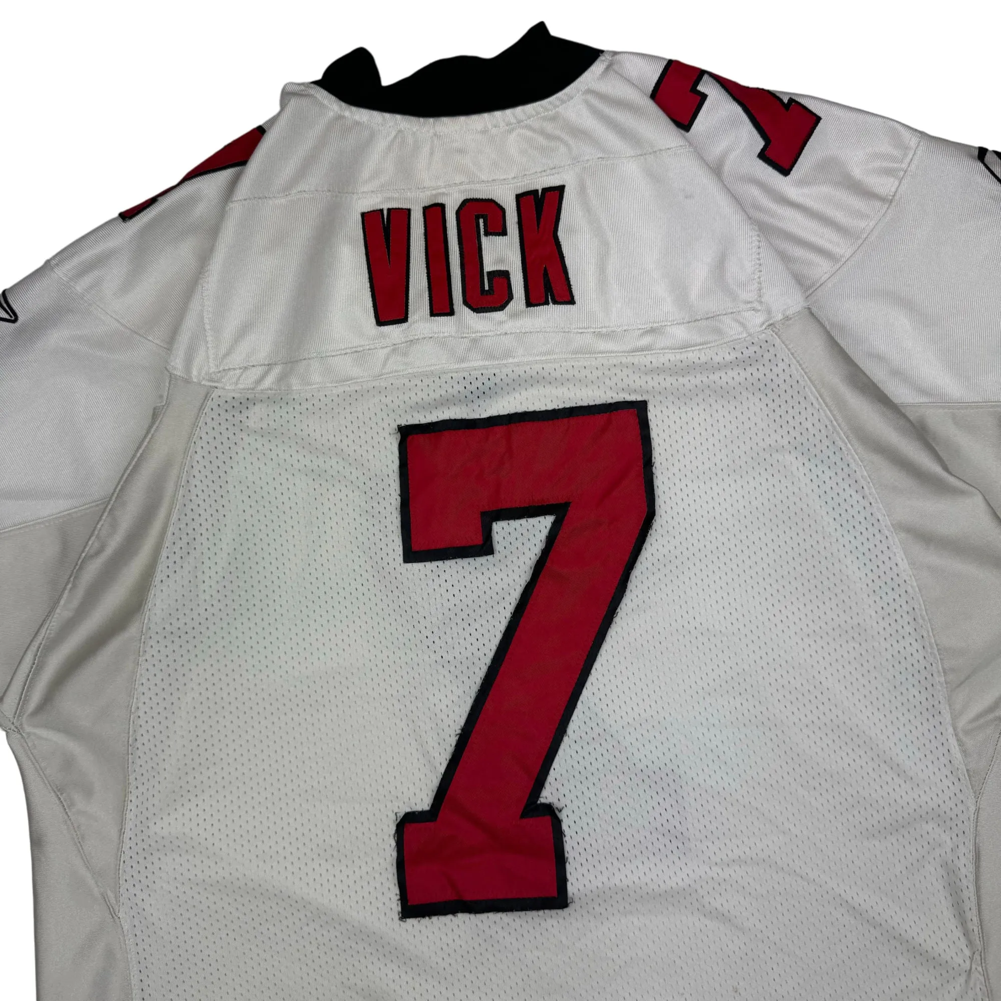 Reebok NFL Atlanta Falcons Michael Vick 7 White Jersey