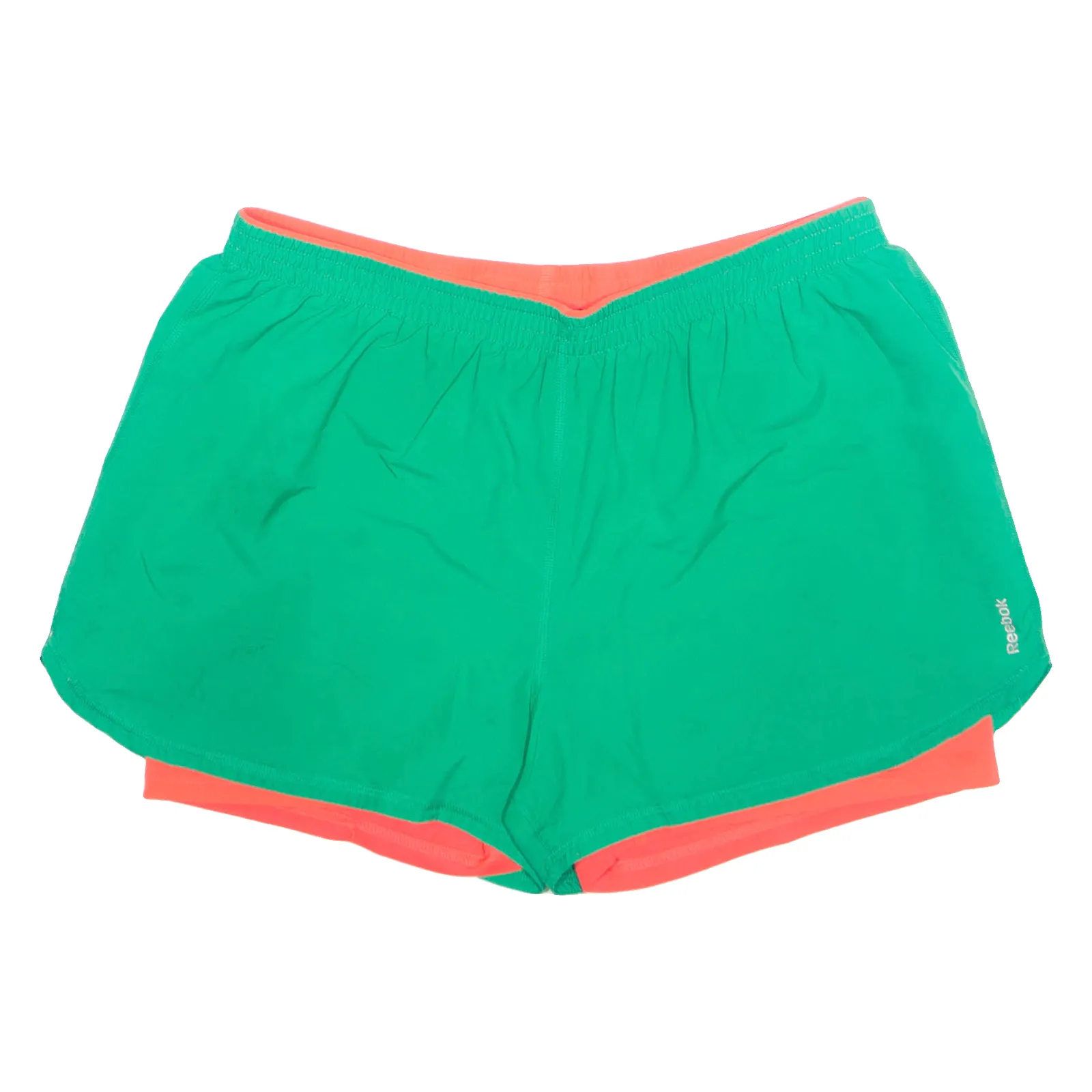 REEBOK Womens Sports Shorts Green M W30