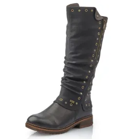 Rieker Women's Dominika 52 Boot Black